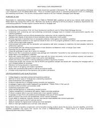 Mortgage Underwriter Resume Example | Dadaji.us