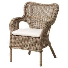 Sakarias Armchair Inseros White Ikea In 2020 Rattan Armchair Ikea Wicker Chair Retro Dining Chairs