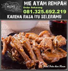 081 325 692 219 Pangsit Mie Ayam Terdekat Mie Goreng
