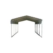 Our carport & shade shelter kits. Versatube 12 Ft W X 20 Ft D X 7 Ft H Steel Carport Cm012180070s The Home Depot