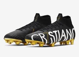Black And Gold Nike Soccer Jersey Nike Mercurial Superfly 6 Elite Cr7 Special Edition Fg Black Metallic Vivid Gold Nikefootball Cr7 Nike Football Boots Soccer Cleats Nike Superfly