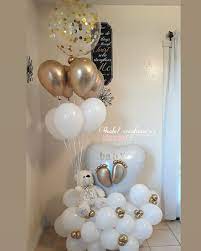 Baby On The Way Balloon Bouquet Balloon Bouquet Balloon Decorations Party Birthday Balloon Decorations