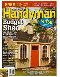 Family handyman also features information. The Family Handyman Magazine Subscription Only 5 99 Normally 39 Great Gift Idea The Thrifty Couple