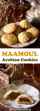 Maamoul Cookies Made With Semolina Munaty Cooking Dessert Recipes Easy Maamoul Recipe Happy Foods