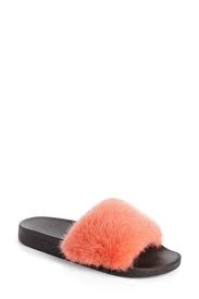 Givenchy Genuine Mink Fur Slide Sandal Nordstrom Rack
