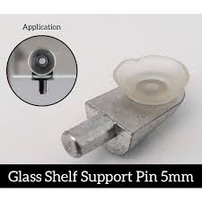 No longer will you spend time and energy digging for items buried in your cabinets. 4pcs Glass Shelf Support Pin 5mm For Glass Furniture Cabinet