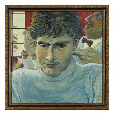 Joseph Jasmin (Haitian, b. 1923) , Untitled (Tropical fruit figure)