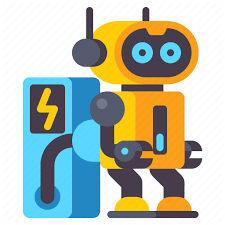 Battery Charging Robot Icon Download On Iconfinder Robot Icon Icon All Icon