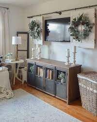 Maybe you would like to learn more about one of these? 43 Best Farmhouse Living Room Tv Wall Decor Ideas Winter Living Room Farm House Living Room Winter Living Room Decor