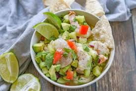 This dish is perfect for serving on a hot day! Easy Shrimp Ceviche Dinner Then Dessert