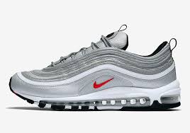 Nike Air Max 97 Metallic Silver Bullet Og Qs 84421 001 Retro Gs Men Sizes 4 13 Nike Air Max Air Max 97 Air Max