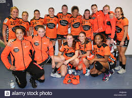 Beim kapitän der nationalmannschaft überwiegt zwar die vorfreude. Niederlandische Frauen Handball Nationalmannschaft 2017 Stockfotografie Alamy