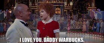 YARN | I love you, Daddy Warbucks. | Annie | Video clips by quotes |  a25a6c49 | 紗