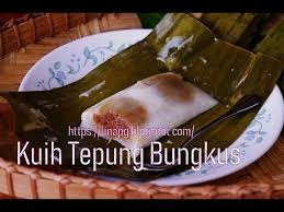 Tepung Bungkus Paling Sedap Resepi Kuih Tepung Bungkus Sukatan Cawan Kuih Tradisional Youtube In 2020 Asian Recipes Food Recipes