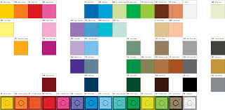 Moulding Colour Palette 2016 Cores Paleta De Cores