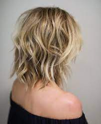 Mid Length Choppy Bob By Anh Co Tran Medium Shag Haircuts Hair Styles Medium Hair Styles