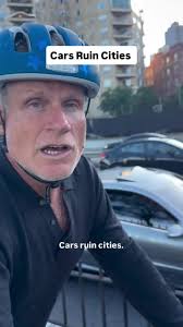 Cars ruin cities. #carfree #publicpark #newyorkcity