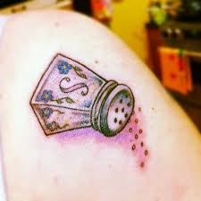 Salt Shaker On The Shoulder So Cute Tattoos Friday The 13th Tattoo 13 Tattoos