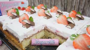 Joghurette eis kaufen die hochwertigsten joghurette eis unter die lupe genommen! Yogurette Schnitten Rezept Erdbeer Schmand Schnitten Youtube