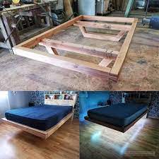 engineering verse engineering verse posted on instagram wooden floating bed frame what do you think in 2021 floating bed frame bed frame plans bed frame design