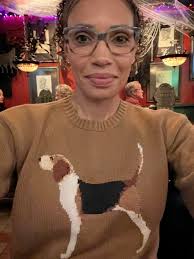 Beagle dog printed loafers for women