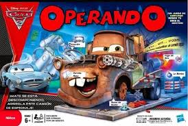 Mesa operando hasbro para jugar : Juego De Mesa Operando Cars Disney Pixar