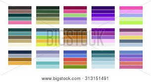Color wheel k w gray ramp 1 degree radial lines imageable area page size: Color Print Test Page Vector Photo Free Trial Bigstock