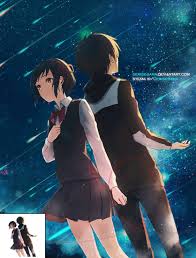 Ada bermacam macam populer gif anime your name. Kimi No Na Wa Gif Wallpaper Hd