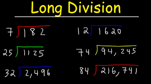 It's a good idea to make sure you feel comfortable with all three skills. Long Division Made Easy Examples With Large Numbers Youtube