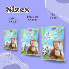 Personalized  Customized Chip Bag Souvenirs For Any Occasion | Shopee  Philippines