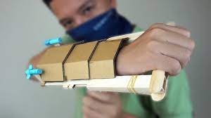 How to make an iron man hand out of paper : Bigs Herotech 2 How To Make Cool Iron Man Slide Blast Armor Ver 1 0 Youtube