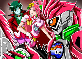 In order to salve it, three medical trainees of earth, the healin' animals, along with latte, the little princess of the healin' garden who holds a special power, escaped in search of. Ex Aid Vs Daruizen Precure