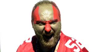 Super fans at the Super Bowl