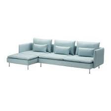 Soderhamn Sofa And Chaise Lounge Isefall Light Turquoise Ikea A Couch This Color Would Be Amazing Corner Sofa Design Modular Corner Sofa Ikea Sofa