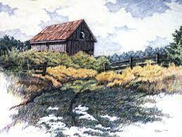 See more ideas about colored pencils, pencil, colored pencil tutorial. Landscape Drawings With Colour Pencils Novocom Top