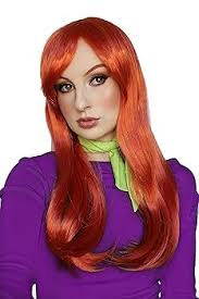 Amazon.com: ALLAURA Danger-Prone Daphne Wig with Scarf