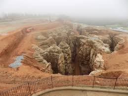 landslides and sinkholes