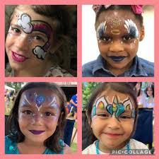 Hi! My name is Samantha and I'm a local face painting artist! (Miss  TwoFaced) I do all sorts of events! Birthday parties Grand openings  Reunions Holiday parties Street fairs/activities! Pricing is $125/hour