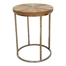 Neu großer esstisch tisch weiß holz chromgestell. Impressionen Miavilla Couchtisch Beistelltisch Hocker Leon Holz Rund Neu Sale Eur 24 95 Picclick Fr