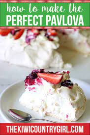 Easy Homemade Pavlova Recipe Desserts Recipes Food