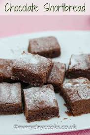 This Chocolate Shortbread Is Quick And Easy To Make For Tea Or Your Lunchbox Baking Recipes Uk Biscuit Recipes Uk Tray Bake Recipes