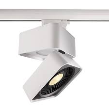 Faretti per binari interni, alluminio verniciato a polvere, luce spot monocircuito a 3 fili con driver incorporato, angolo di inclinazione: Allestimento Negozi Con Faretti Led Trifase Faretto Per Binario Elettrificato Trifase Spot Led 26 Watt Power Rail System Led