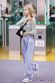 Extra Petite Extra Petite Airport Fashion Celebrities Curvy Petite Fashion Celebrity Style Korean Airport Fashion Airport Fashion Kpop Blackpink Fashion