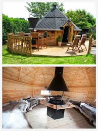 14m Large Bbq Cabin Every Arctic Bbq Cabin Is Manufactured By Hand Using Traditional Methods Incredibly Versati Bbq Hut Backyard Projects Barn Renovation