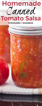 You can absolutely use regular diced using a food processor is a super easy way to combine everything and it allows you to control the texture of your salsa. Homemade Canned Tomato Salsa Is The Best With Fresh Summer Produce