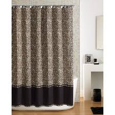 Walmart Hometrends Cheetah Shower Curtain Curtains Shower Curtain Home