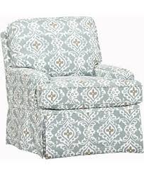 Ordered In Custom Champagne Floral Fabric Havertys Southport Glider Furniture Bedroom Chair Style Blue Accent Chairs