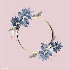 Download Premium Vector Of Empty Floral Frame Design Vector 520375 Frame Design Flower Frame Rose Frame