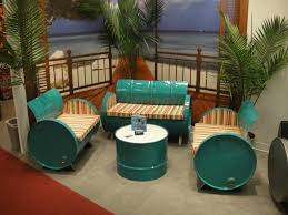 Creative Living Ideas Furniture Reused Materials Barrels Furniture Recycled Furniture Design Luxury Furniture Design Recycled Furniture
