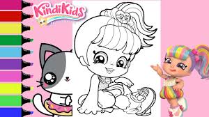 Supercoloring.com is a super fun for all ages: Coloring Shopkins Kindi Kids Rainbow Kate Doll Coloring Book Page Sprinkled Donuts Jr Youtube